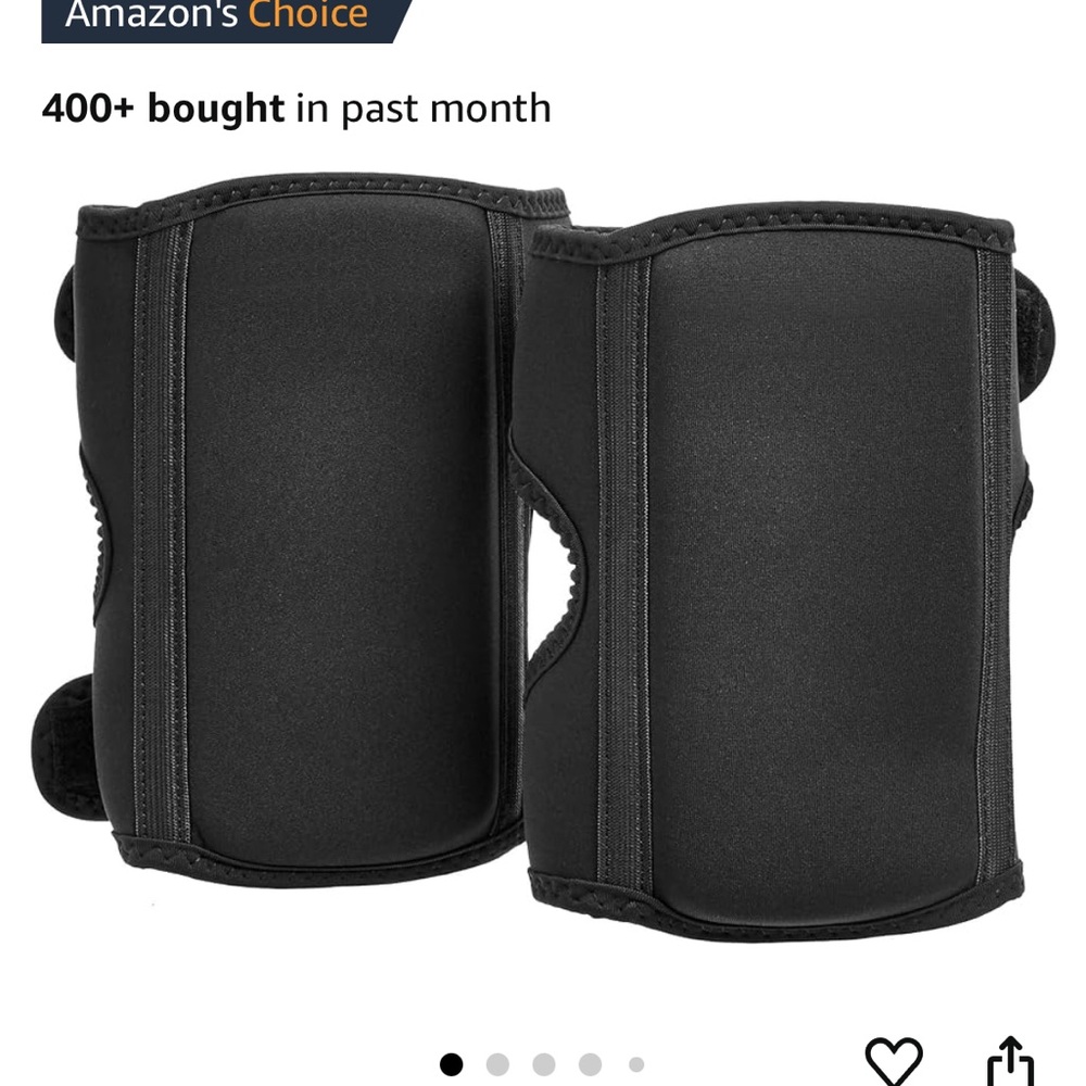 Black Neoprene Knee Braces